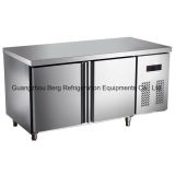 Commercial Stainless Steel Under Counter Refrigerator with Caster
