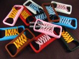 Funny Sporty Shoes Lace Silicone Case Cover for iPhone 4 (AI-P806)