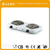 White Color Hot Selling Electric Mini Double Stove
