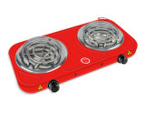 Red Colour 2000W Power Hot Selling Double Hot Plate