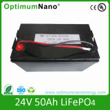 24V 50ah LiFePO4 Battery Pack for Electric Motorcycle, Electric Bike,