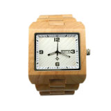 Wholesale Fashion Men Quartz Wooden Wrist Watch Ww-016