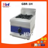Trade Assurance Table Top Stainless Steel Panel Gas Stove (CE Catering Equipment Kitchen Equipment) Gbr-1h