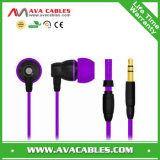 Promotion Cheap Plastic Earphone with Super Bass