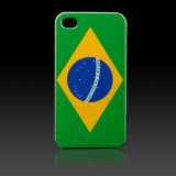Brazilian Flag Hard Cover for iPhone