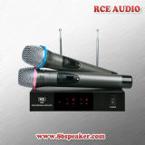 Dual Channel VHF Wireless Microphone System with Two Mic