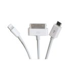 3 in 1 USB Cable for iPhone 4 /5 Samsung