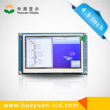4.3 Inch TFT LCD Display with 4 Wire Resistive Touch