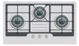 New Model Built in Gas Stove with 3 Burner (HM-36004)