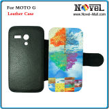 Sublimation Blank PU Leather Cell Phone Case for Motorola G