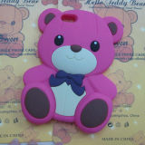 Mobile Phone Teddy 3D Bear Silicon Case for iPhone 4G