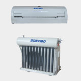 New Design, Luxurious Appearance Hyalocrystalline Panel Wall Mounted Hybrid Solar Air Conditioner Without Batteries
