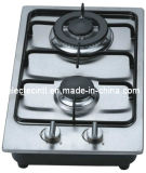Gas Hob with 2 Burners with Stainless Steel Panel, Ss Waster Tray, Flame Failure Device (GH-S302E)