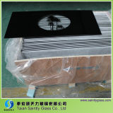 Clear Float Tempered Glass for Oven Doors with Customized Patterns