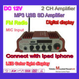 2 Channel Microphone Car Amplifier