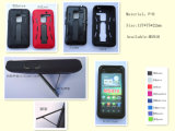 3 in 1 Materials PC + TPR + Silicone Phone Cover, Case for iPhone 5 (SI-01)