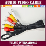 AV Cable Male to Male 3.5mm Triple to 3 RCA Audio/Video Cable