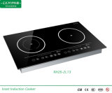 E. K. M Built-in Double Burner Induction&Radiant Cooker, 2600W-2L13, Can Use 5 Years