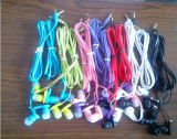 Flat Wired Candy Color Earphone