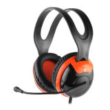 Fashion Computer Multimedia Headphone with Microphone (MR-776)