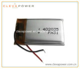 3.7V 250mAh Li-Polymer Rechargeable Battery Cell for Earphone