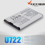Original Battery for Zte U230 U720 U215 U600 U700 U720 U900 R750 Mf30 Li3715t42p3h654251