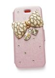 Lady Style Mobile Phone Accessories with Metal Bowknot