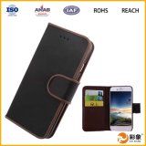 Genuine Real Leather Wallet Stand Case Cover for Various Mobile Phones