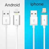 Magnetic Cable with Micro Data Line for Android & iPhone
