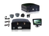 4channel Mobile DVR System with SD/HDD Recording for Various Vehicles