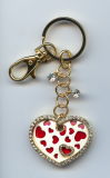 Fashion Jewelry--New  Hearts Keychain (K-267A-3)