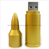 Golder Color Bullet USB Flash Drive