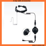 Heavy Duty Throat Microphone Headset with Big Round Ptt Rtm-054050