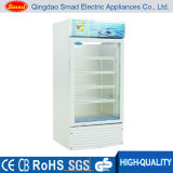 Upright Glass Door Supermarket Commercial Display Refrigerator