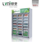 Lvni 1800L Side by Side Refrigerator /Vertical Glass Refrigerator