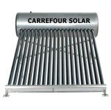 Unpressurized Solar Water Heater with Stainless Steel Tank