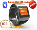 New Product Cms50k Wearable SpO2/ECG Monitor Wireless Bluetooth Smart Watch Calorie Monitor