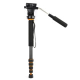 Q188c Carbon Fiber Camera Monopod Selfie Stick for Digital and SLR Camera Tripod Monopod