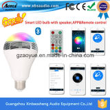 Elegant Low Price LED Light Bulb Audio Bluetooth Speaker with CE RoHS