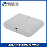 12000mA Rectangular Dual Interface 4LED External Battery for Mobile Phone/MP3/PSP White