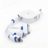 4 in 1 Retractable USB Charger/Data Cable for Phones
