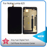 for Nokia Lumia 625 LCD Panel and Glass Touch Screen Digitizer Frame Assembly Black