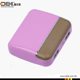 Pink Portable Battery Colourful Series Design 6000mAh CS006