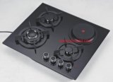 Gas and Electric Built-in Hob (8mm tempered glass panel)