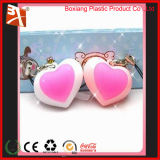 Heart Shape Soft PVC Mobile Phone Strap