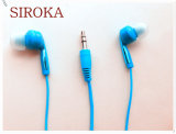 Plastic Cell Phone Earphones for iPad/iPod/MP3/MP4 Player