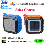 Waterproof Bluetooth Loudspeaker with Solar Power Function (CH-365B)