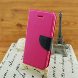 Mobile Phone Sewing Leather Case for iPhone 5c