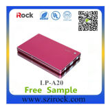 Irock 20000mAh Ultra Thin Mobile Power External Battery with Charging Adapters for Laptop/Mobile Phone/iPad