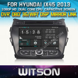 Witson Car DVD Player with GPS for Hyundai IX45 (W2-D8266Y) CD Copy with Capacitive Screen Bluntooth 3G WiFi OBD DSP